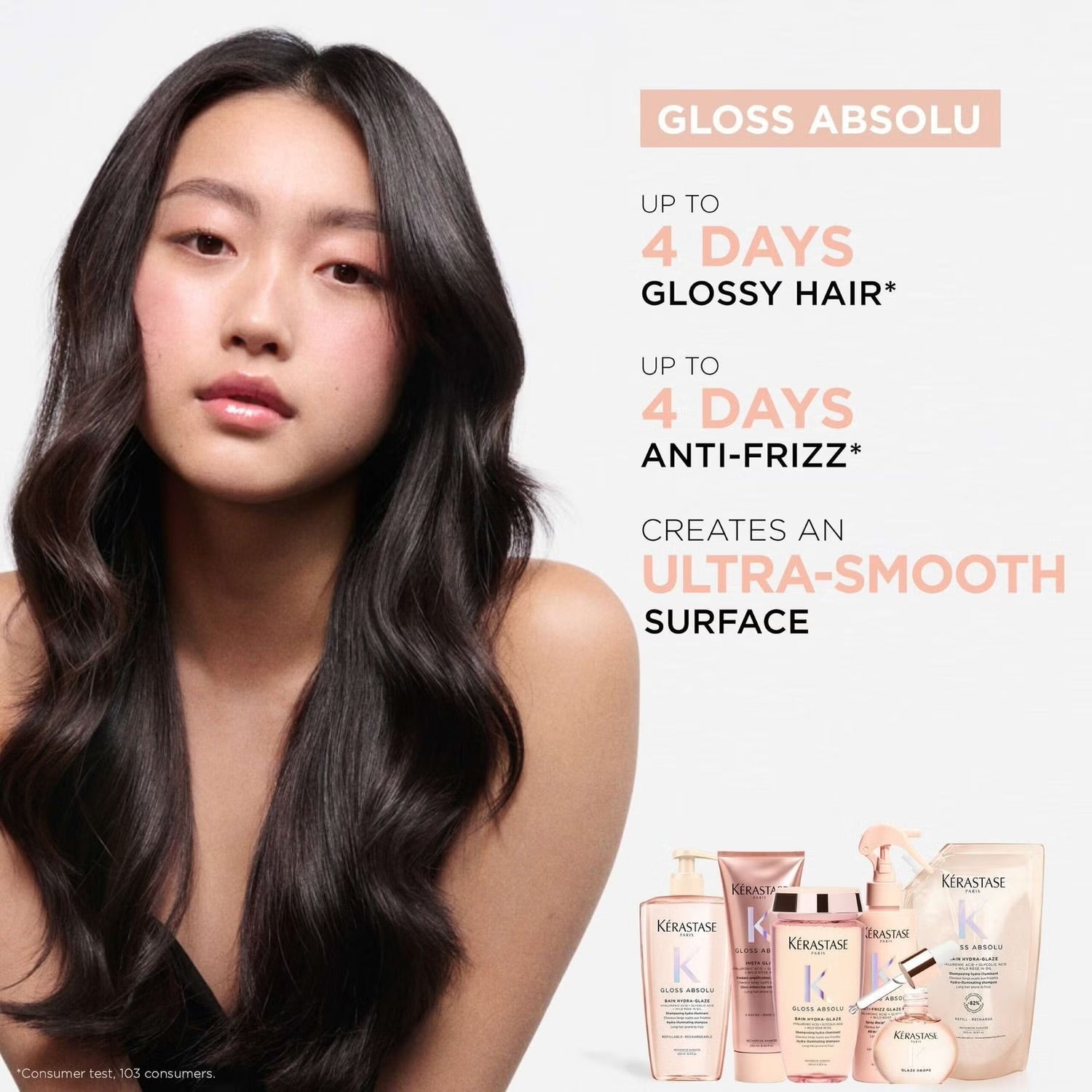 Gloss absolu bain hydra- glaze