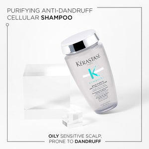 Purifying Anti-Dandruff Cellular Shampoo, for oily sensitive scalp prone to dandruff