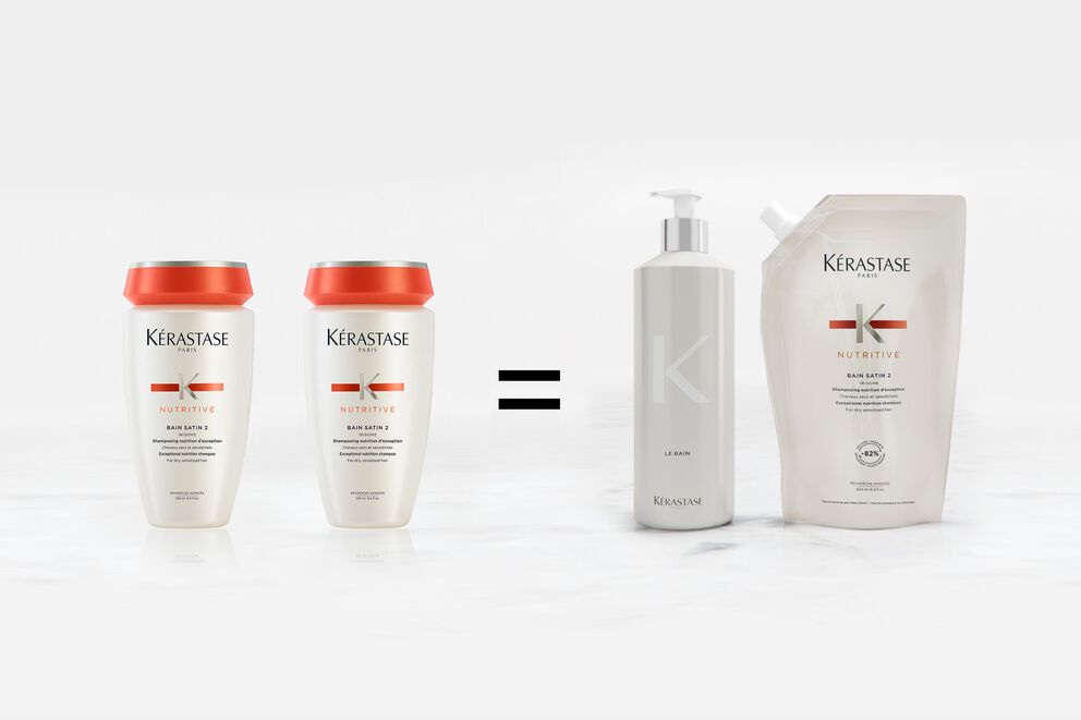 NUTRITIVE BAIN SATIN 2 BUNDLE 500ML