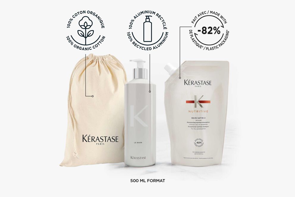 NUTRITIVE BAIN SATIN 2 BUNDLE 500ML